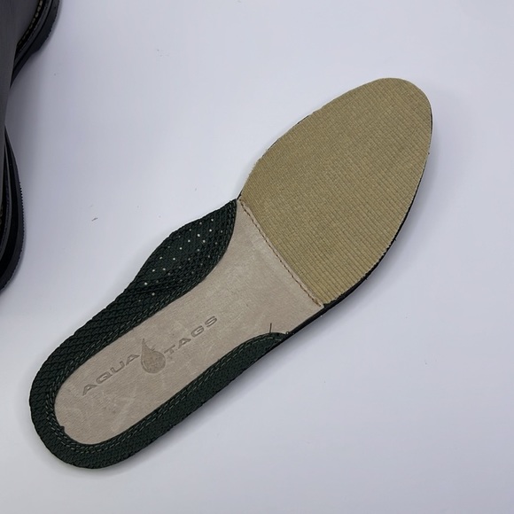 AQUA TAGS Women’s Black White Golf Shoes Sz 6.5 - Picture 11 of 12